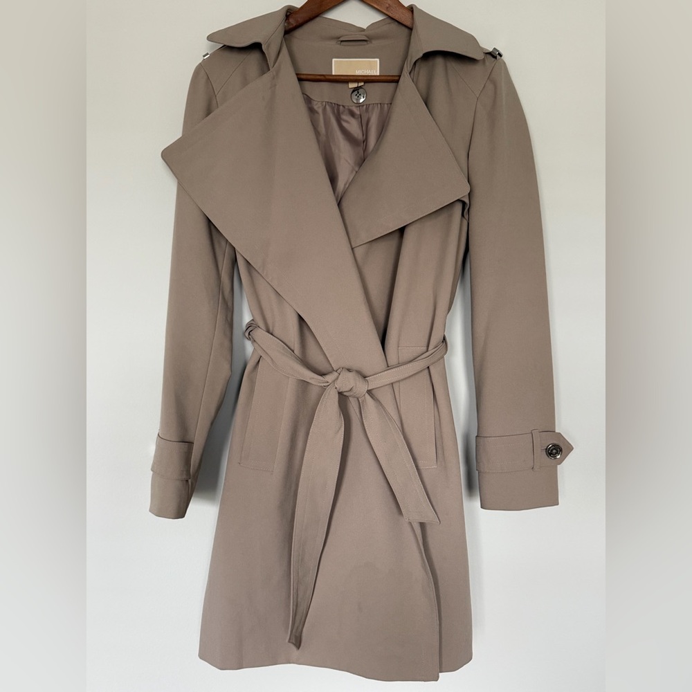 Michael Kors Classic Beige Trench Coat
